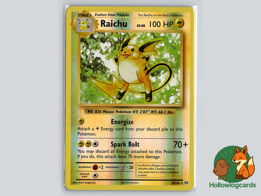 Image of Raichu Evolutions (EVO) #36