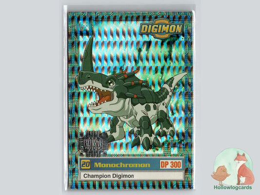 Monochromon (22/34) 1999 Upper Deck Digimon card