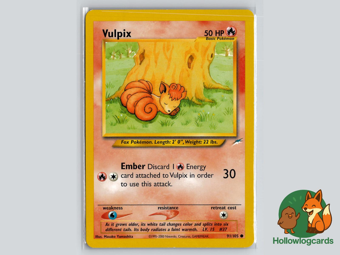 Vulpix (91/105) - Neo Destiny Pokémon Card