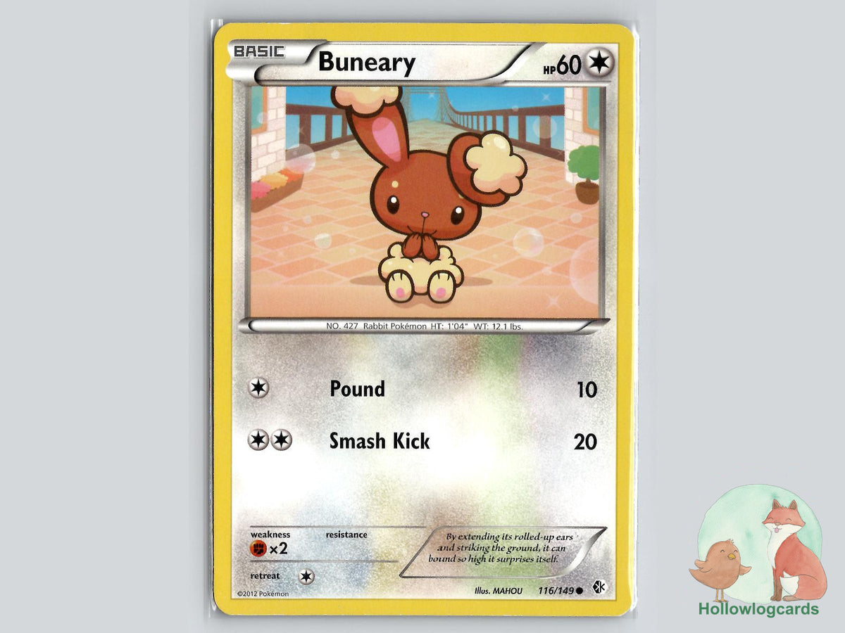 Buneary (116/149) - Boundaries Crossed Pokémon Card