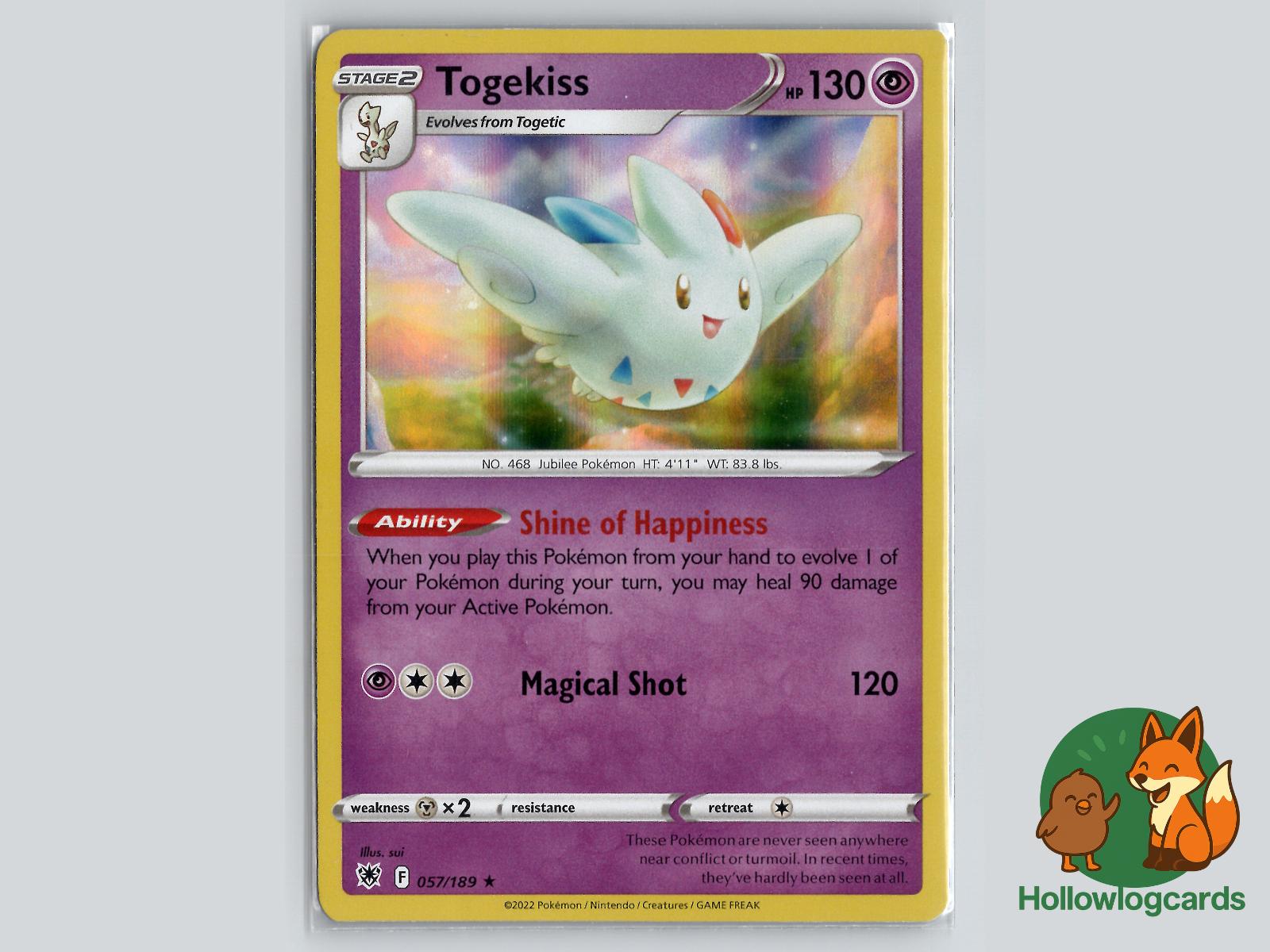 Togekiss (057/189) - Astral Radiance Pokémon Card