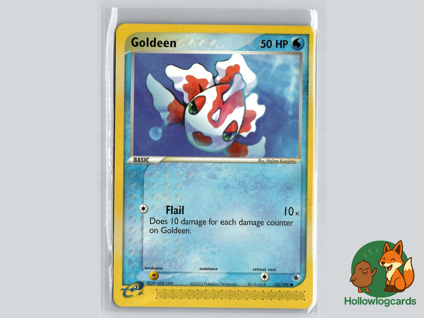 Goldeen (55/109) - Ruby & Sapphire Pokémon Card