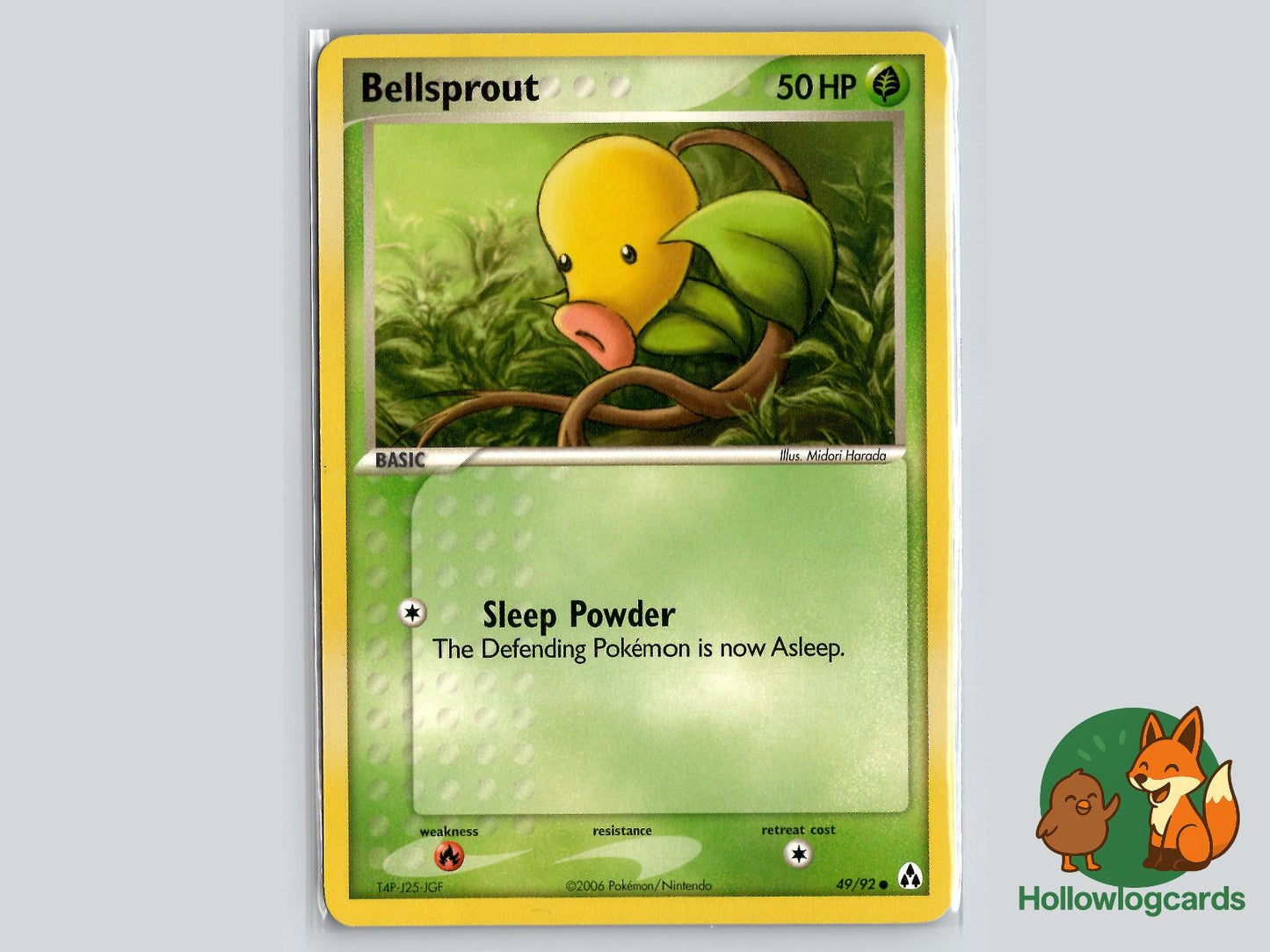 Bellsprout (49/92) - Legend Maker Pokémon Card