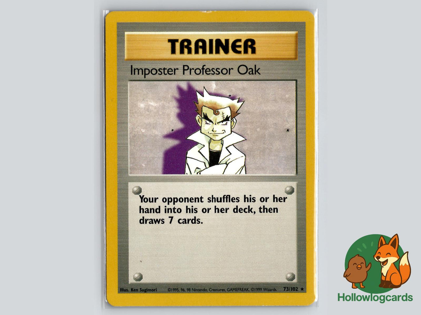 Imposter Professor Oak (73/102) - Base Pokémon Card