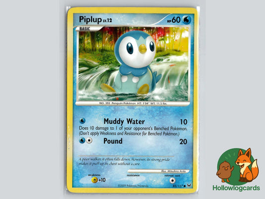 Piplup (85/127) - Platinum Pokémon Card