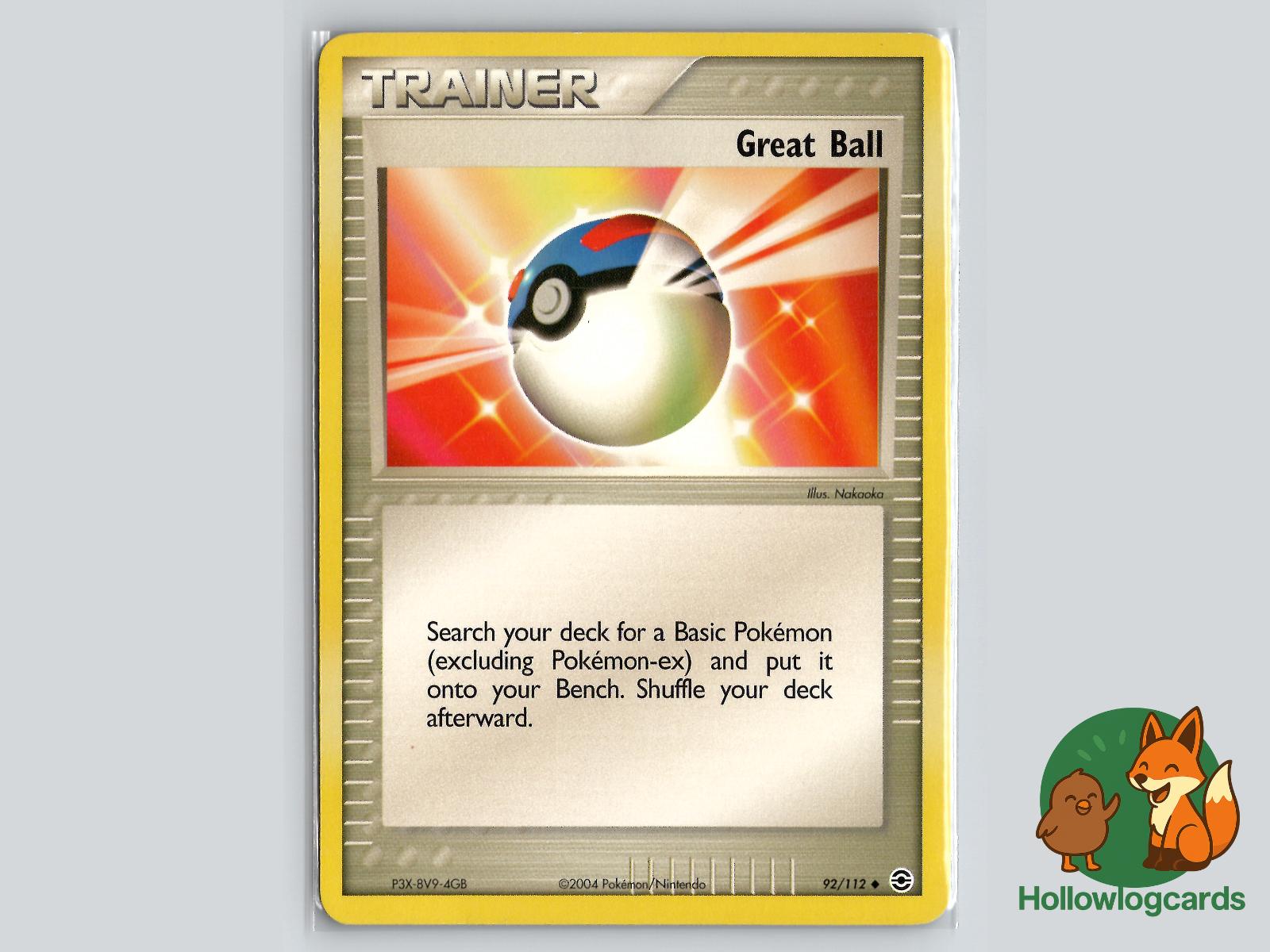 Great Ball (92/112) - FireRed & LeafGreen Pokémon Card