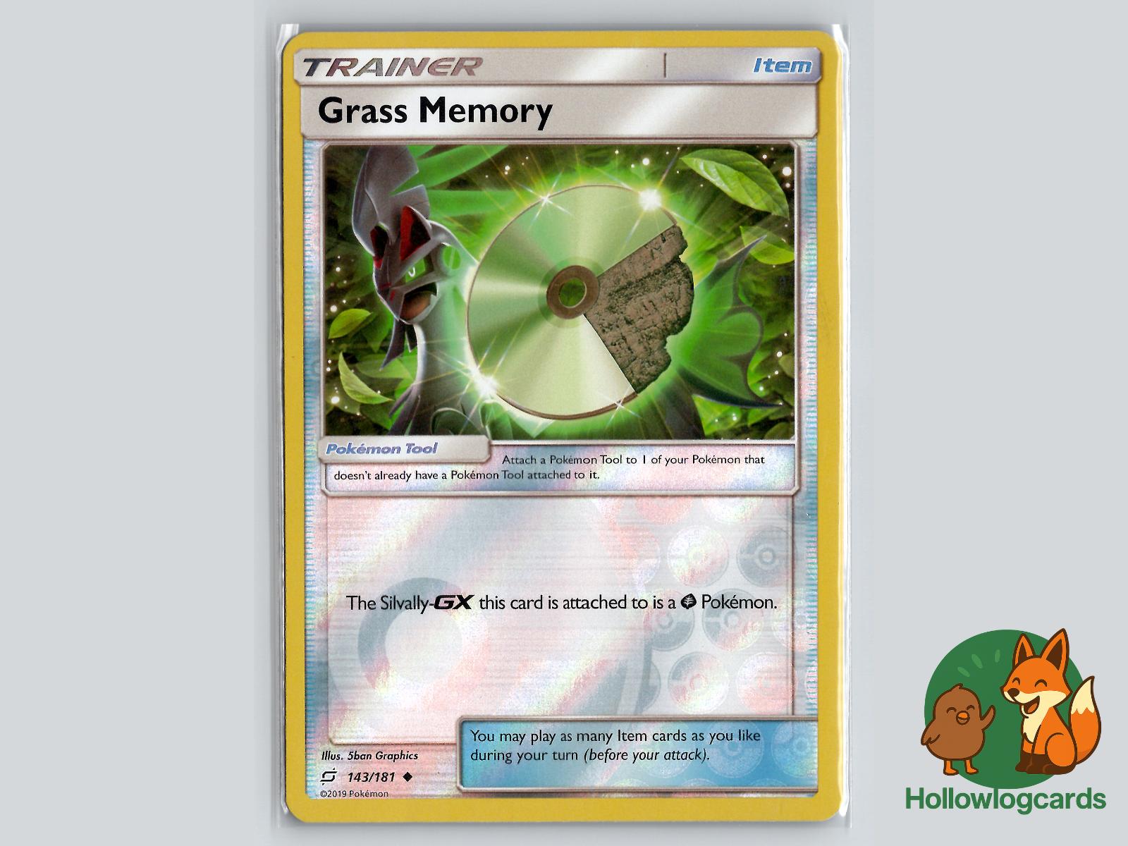 Grass Memory (143/181) - Team Up Pokémon Card
