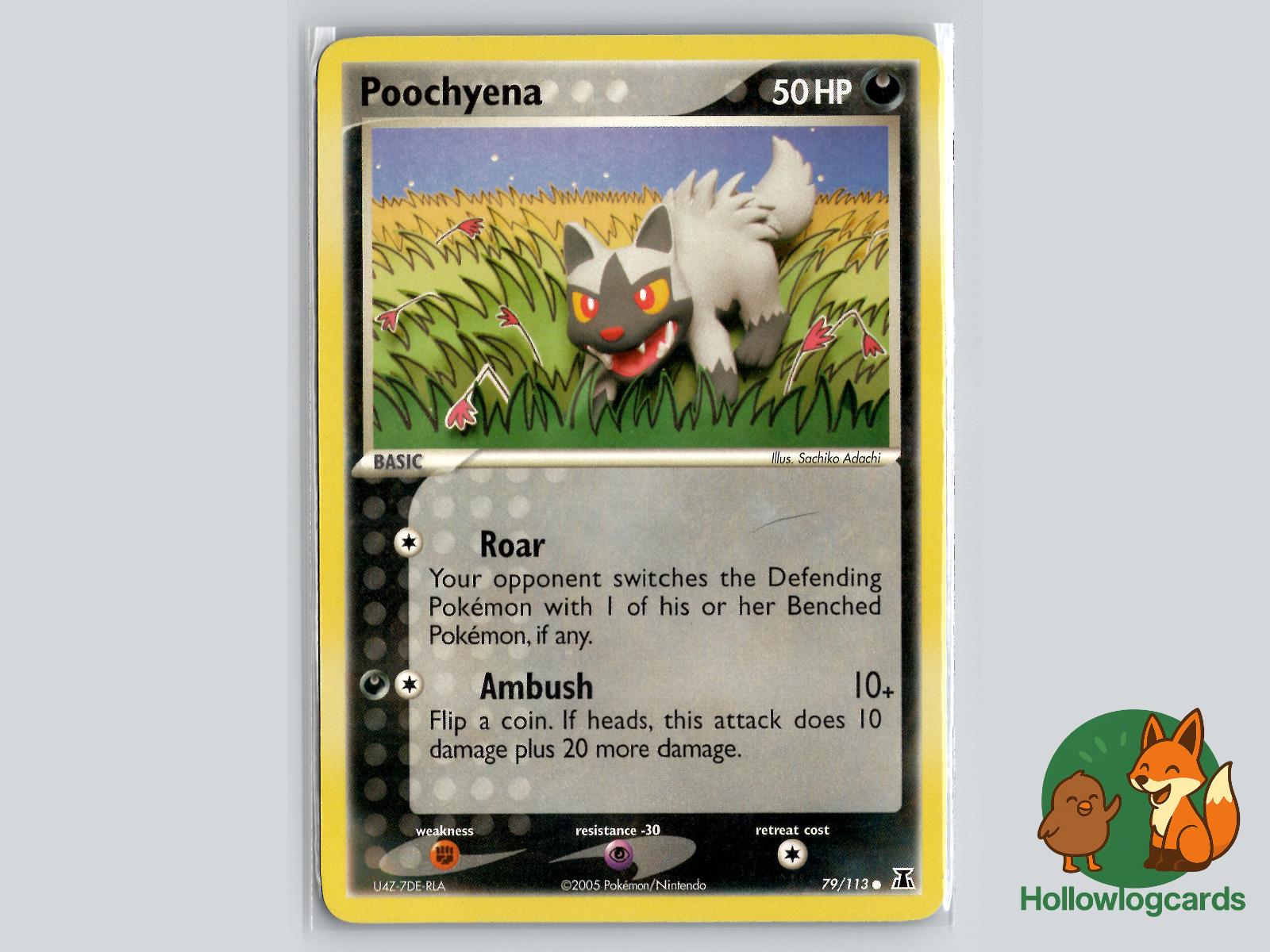 Poochyena (79/113) - Delta Species Pokémon Card