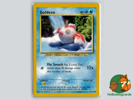 Goldeen (45/64) - Neo Revelation Pokémon Card