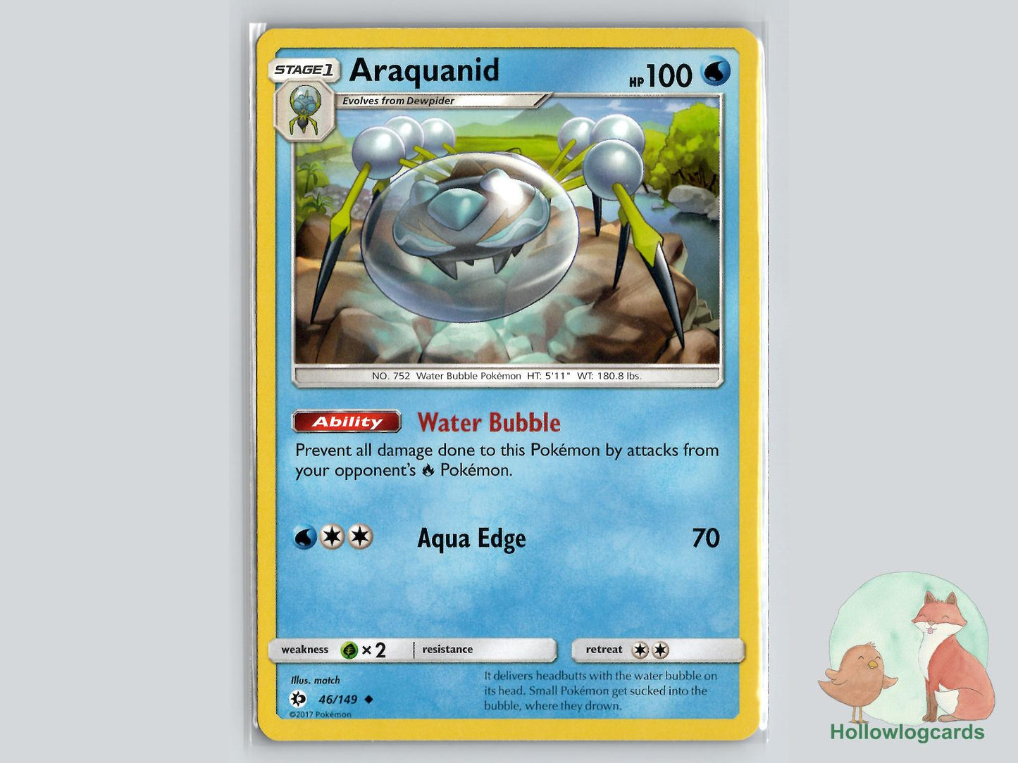 Araquanid (46/149) - Base Pokémon Card