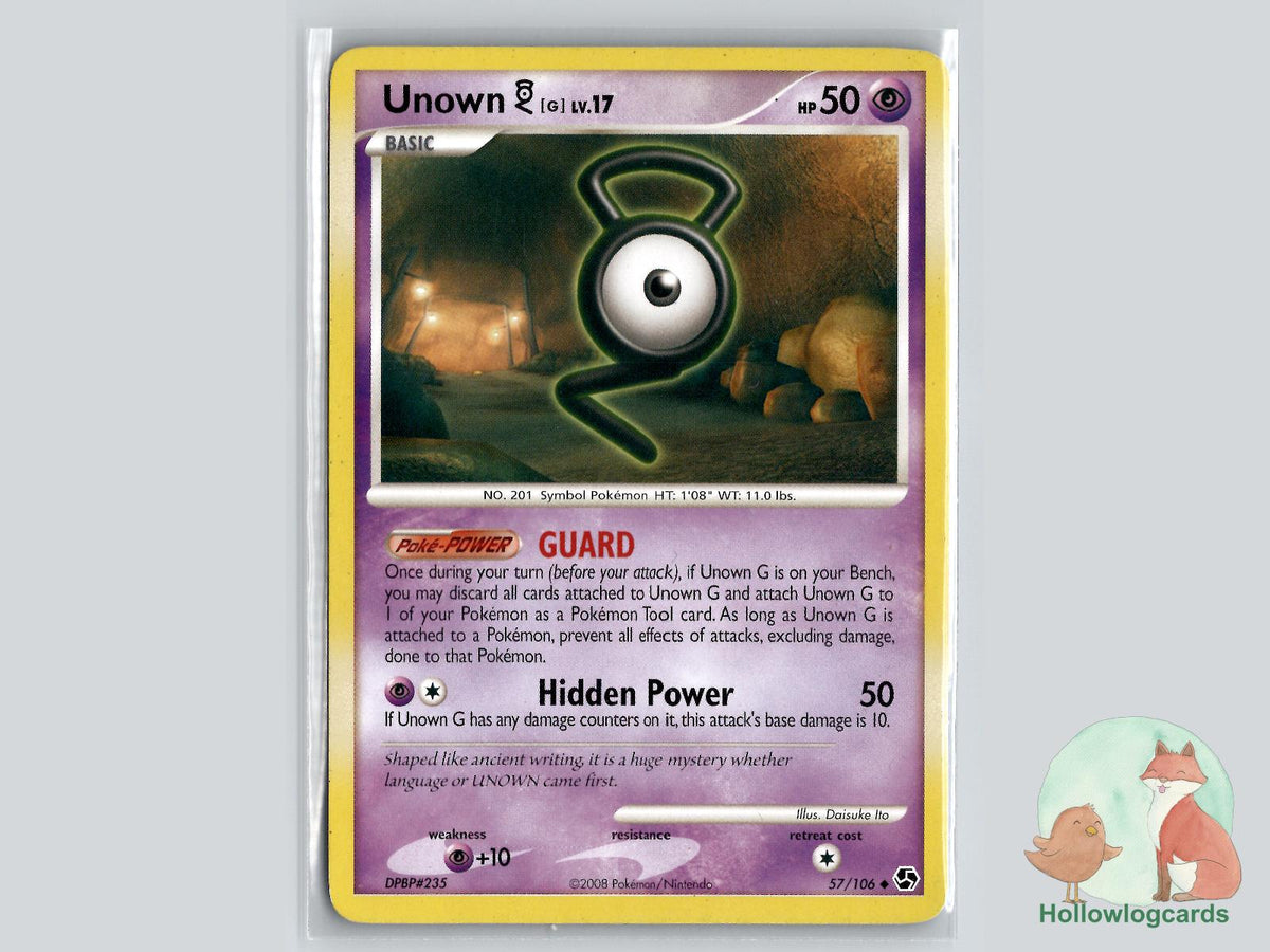 Unown [G] (57/106) - Great Encounters Pokémon Card