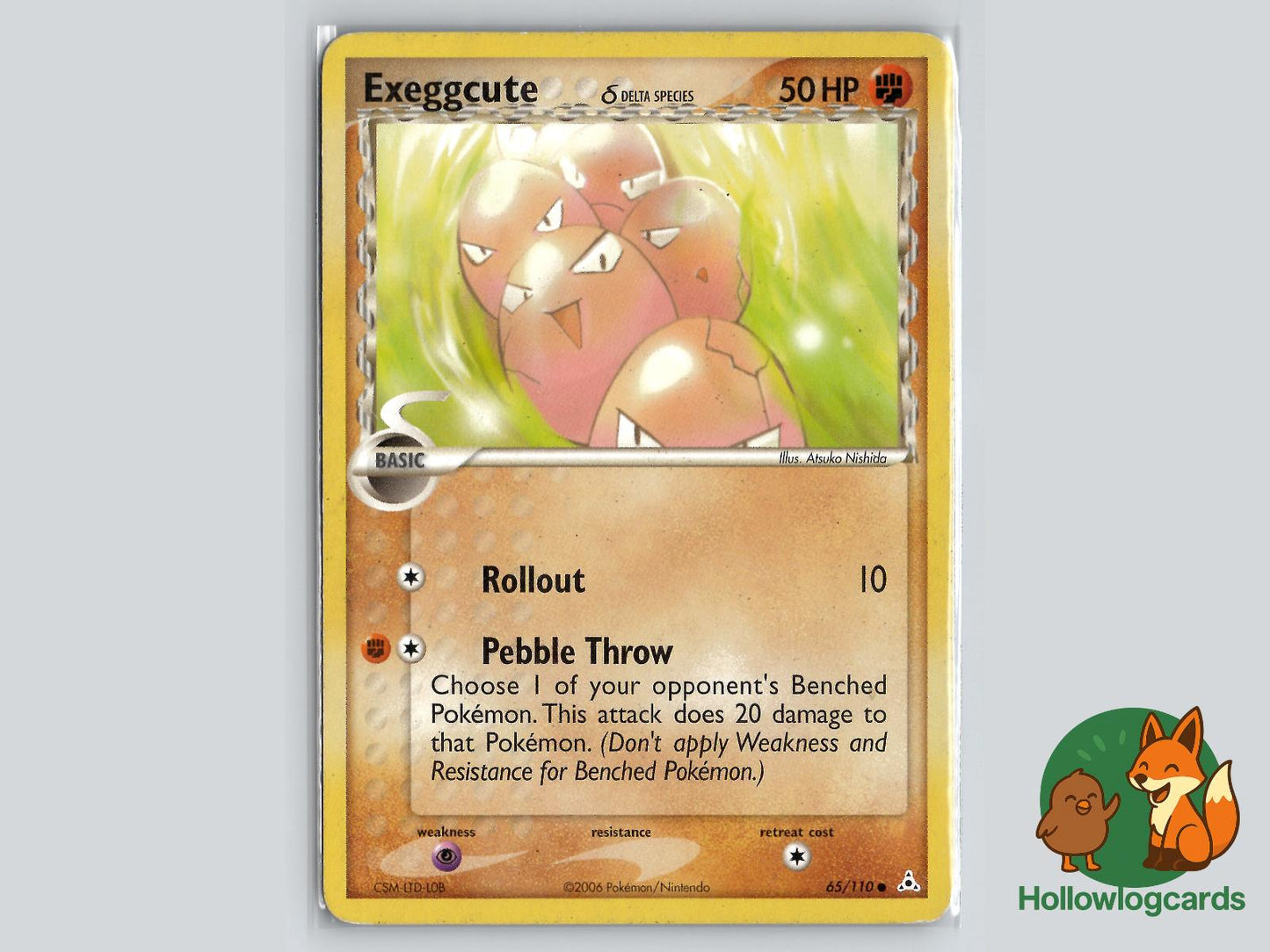 Exeggcute (65/110) - Holon Phantoms Pokémon Card