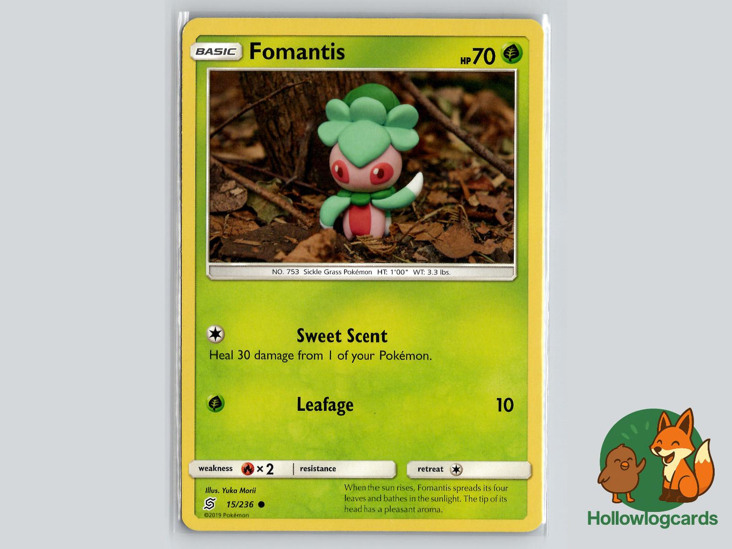 Fomantis (15/236) - Unified Minds Pokémon Card