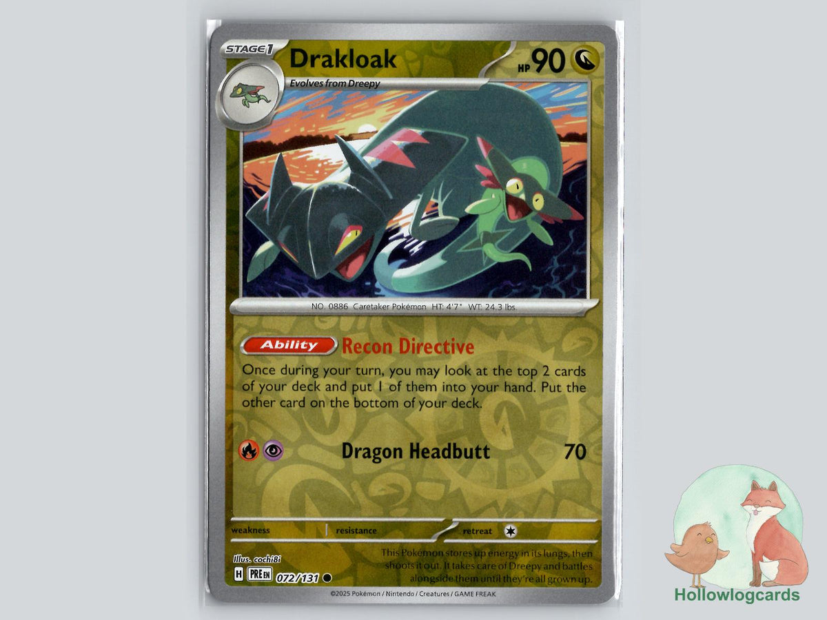 Drakloak (072/131) - Prismatic Evolutions Pokémon Card