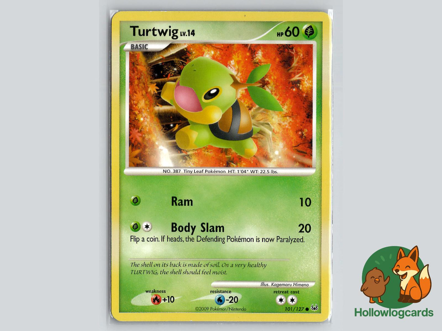 Turtwig (101/127) - Platinum Pokémon Card