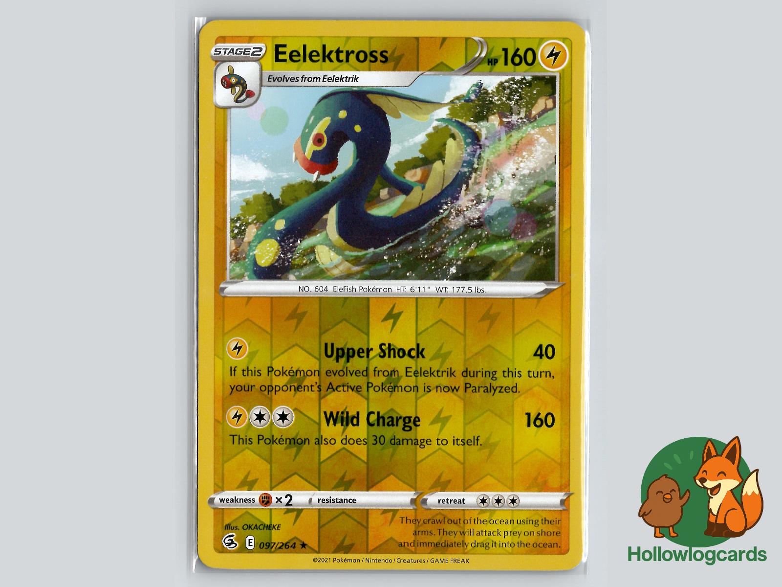 Eelektross (097/264) - Fusion Strike Pokémon Card