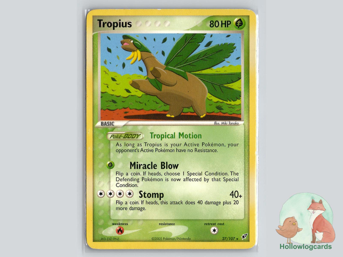 Tropius (27/107) - Deoxys Pokémon Card