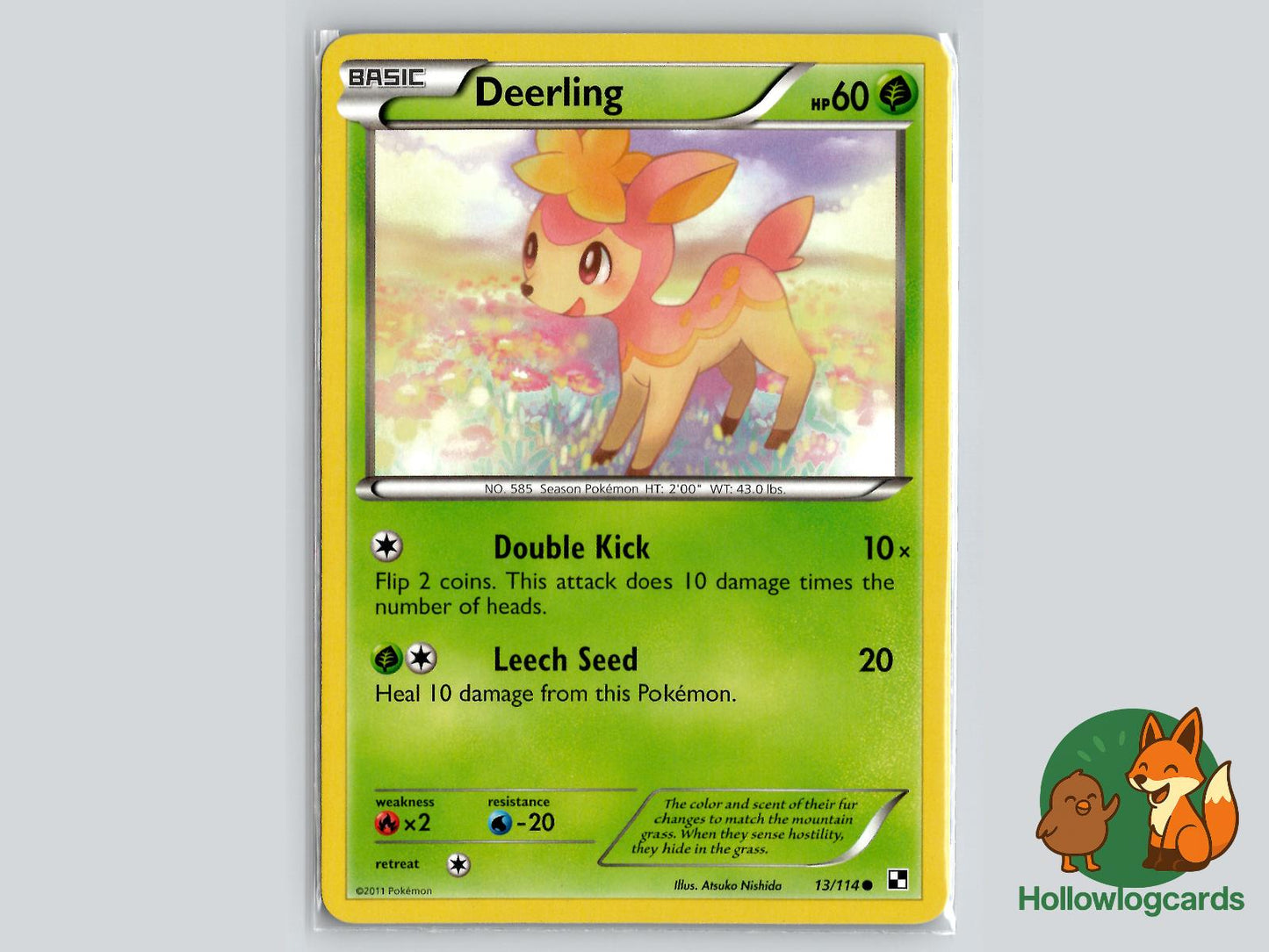 Deerling (13/114) - Black & White Pokémon Card