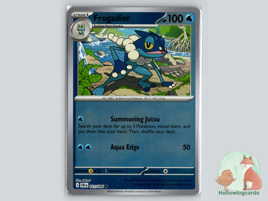 Frogadier (021/086) Pokémon Card