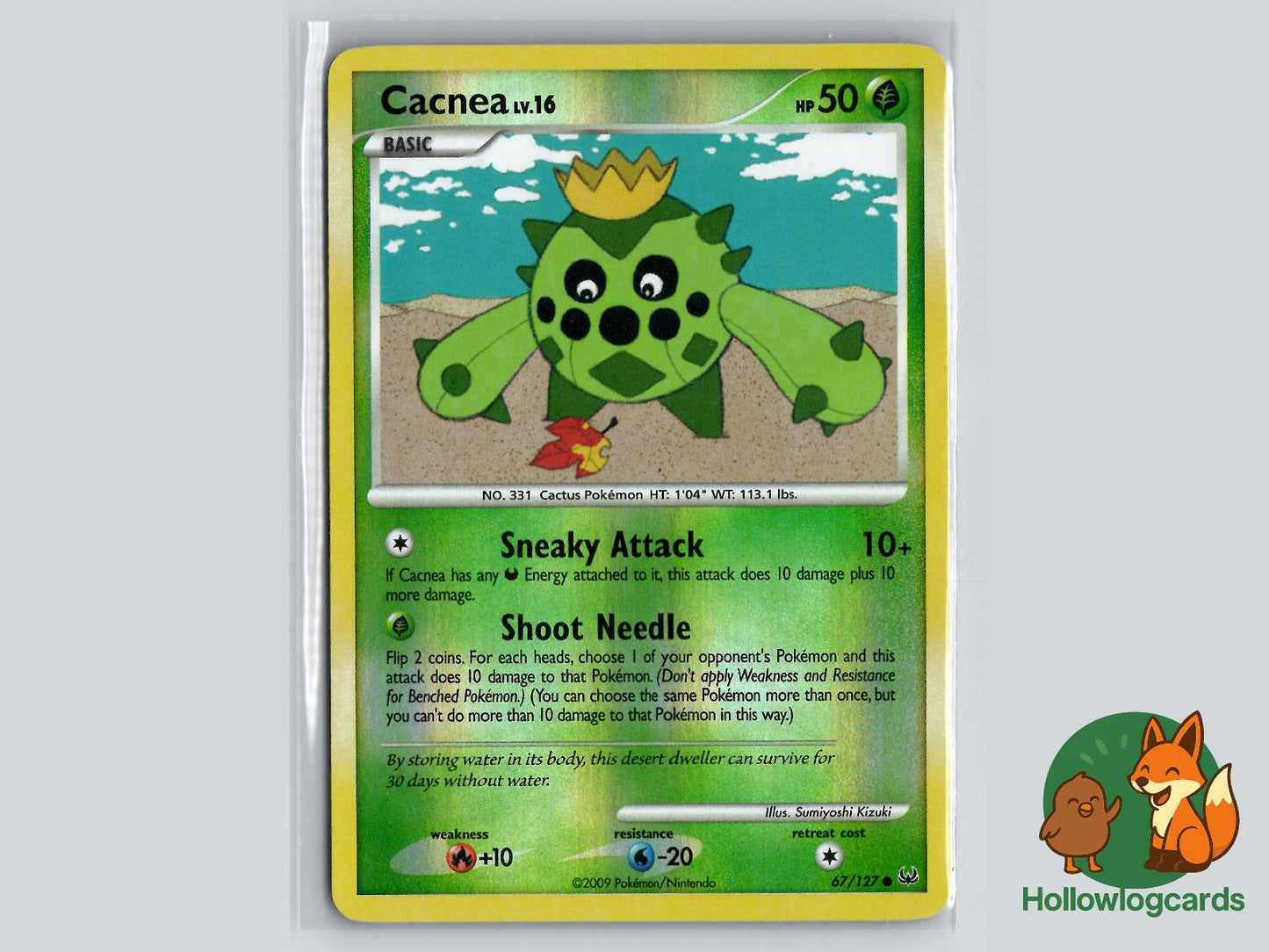 Cacnea (67/127) - Platinum Pokémon Card