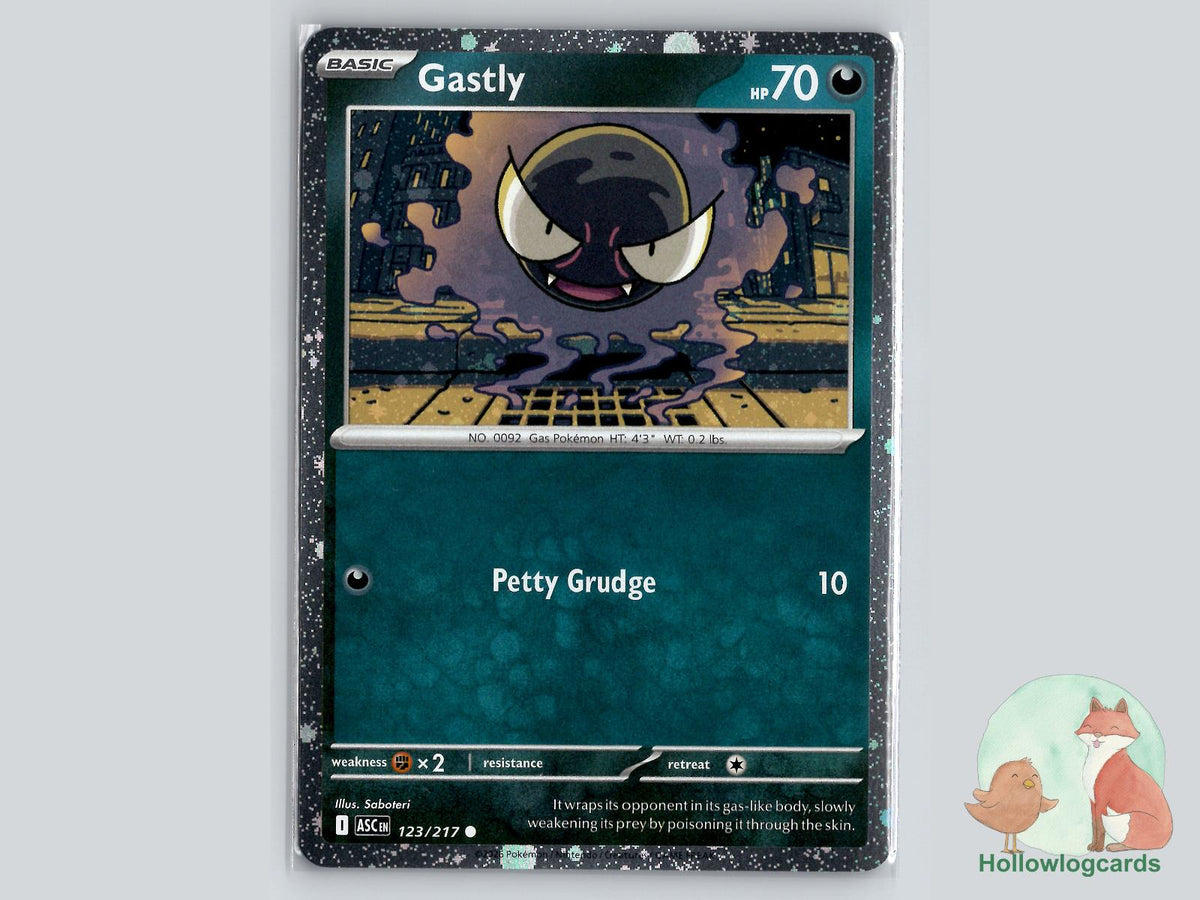 Gastly (123/217) Pokémon Card