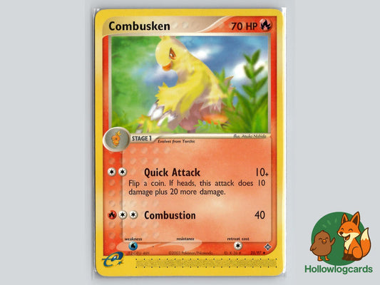 Combusken (25/97) - Dragon Pokémon Card