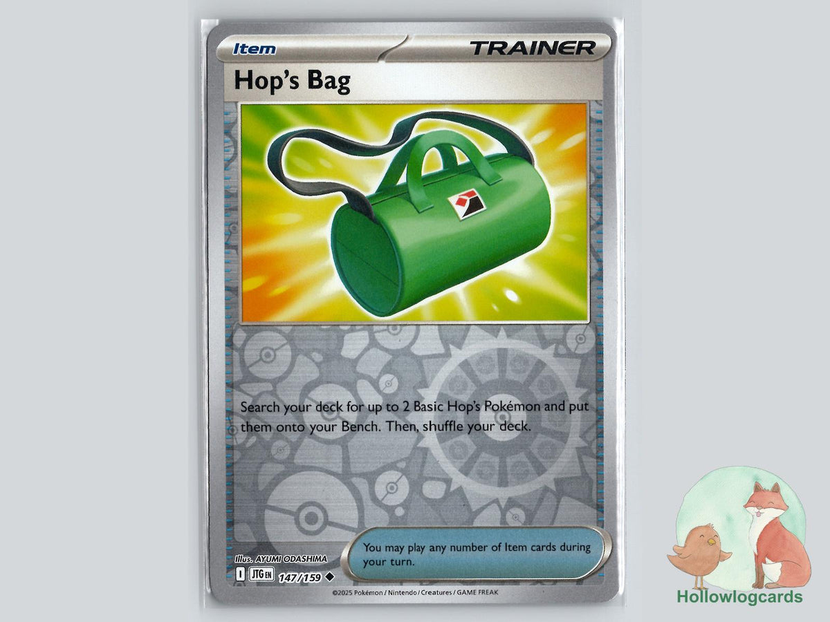 Hop's Bag (147/159) - Journey Together Pokémon Card