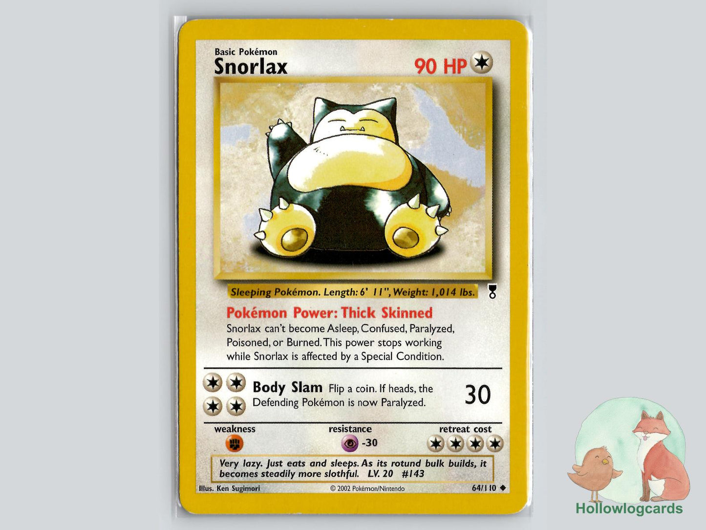 Snorlax (64/110) - Legendary Collection Pokémon Card