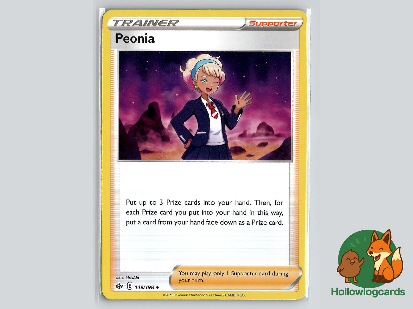 Peonia (149/198) - Chilling Reign Pokémon Card