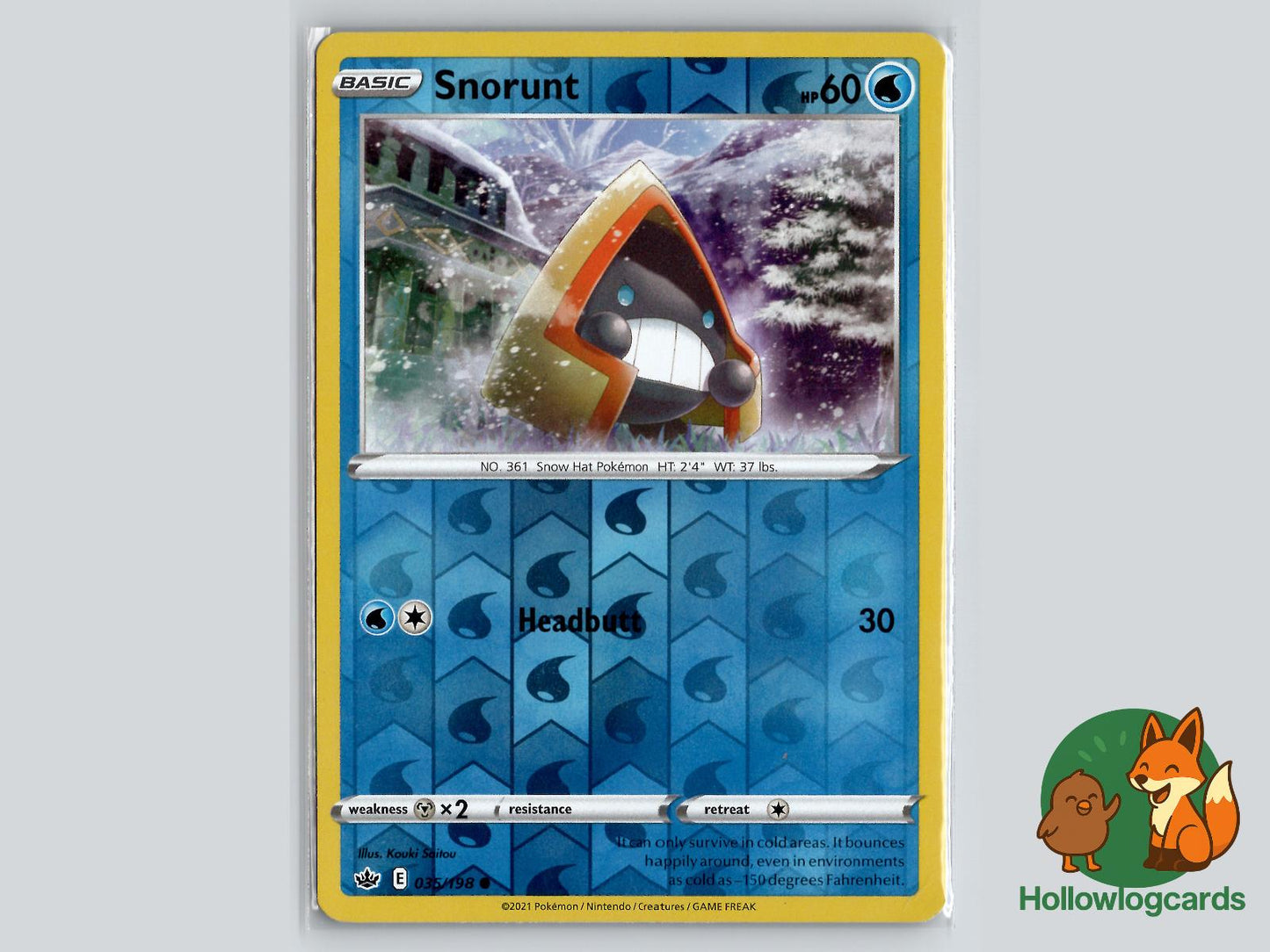 Snorunt (035/198) - Chilling Reign Pokémon Card