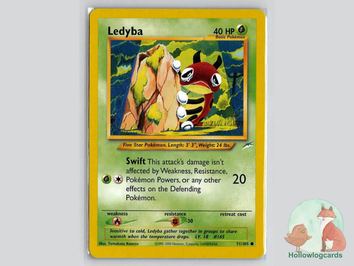 Ledyba (71/105) - Neo Destiny Pokémon Card
