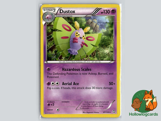Dustox (47/124) - Dragons Exalted Pokémon Card