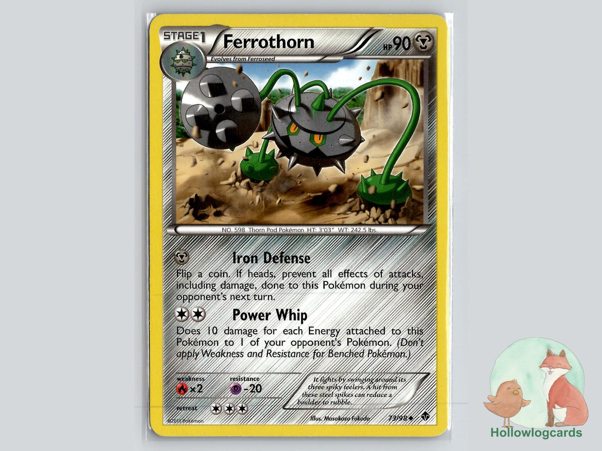 Ferrothorn (73/98) - Emerging Powers Pokémon Card
