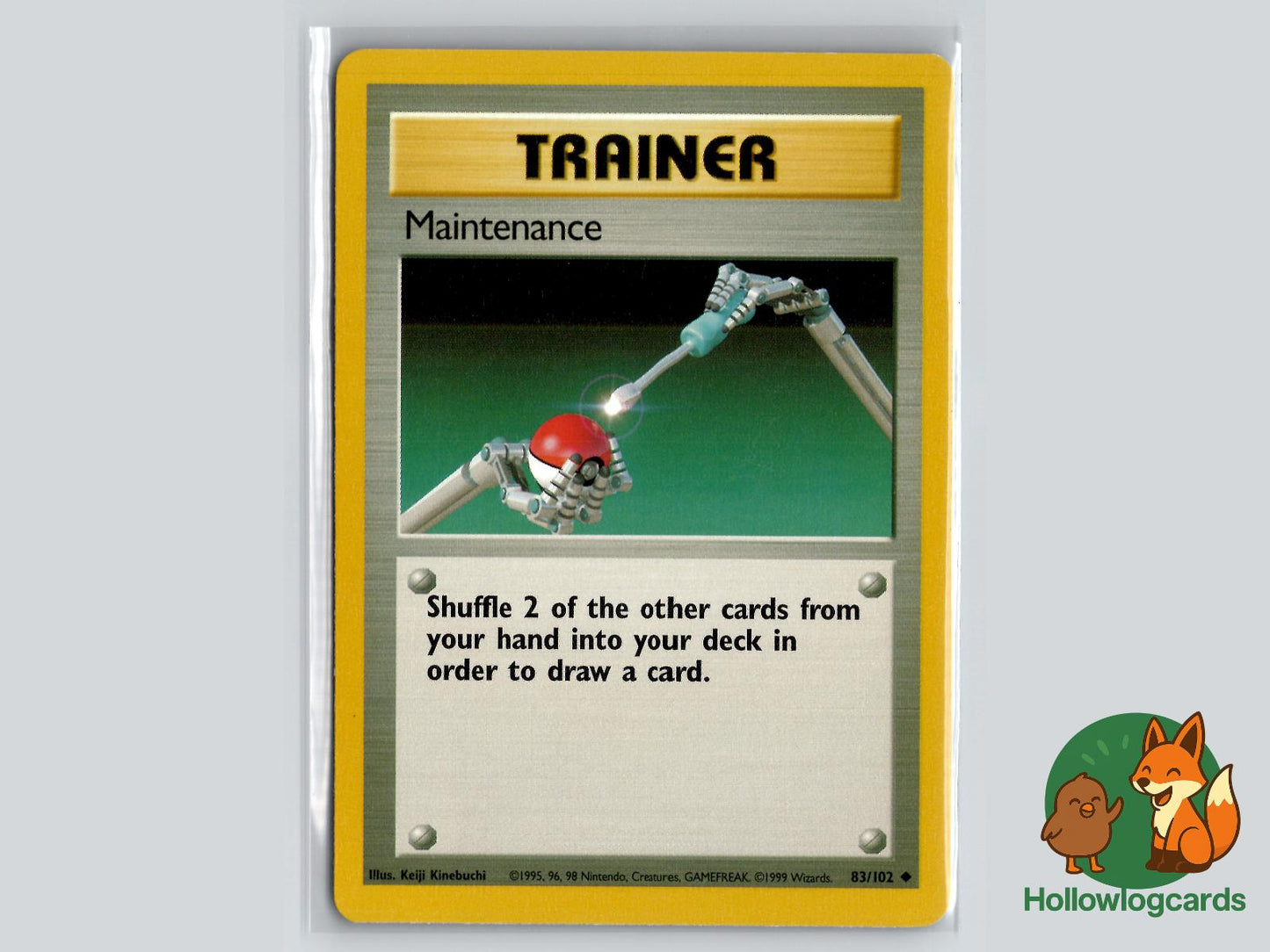 Maintenance (83/102) - Base Pokémon Card