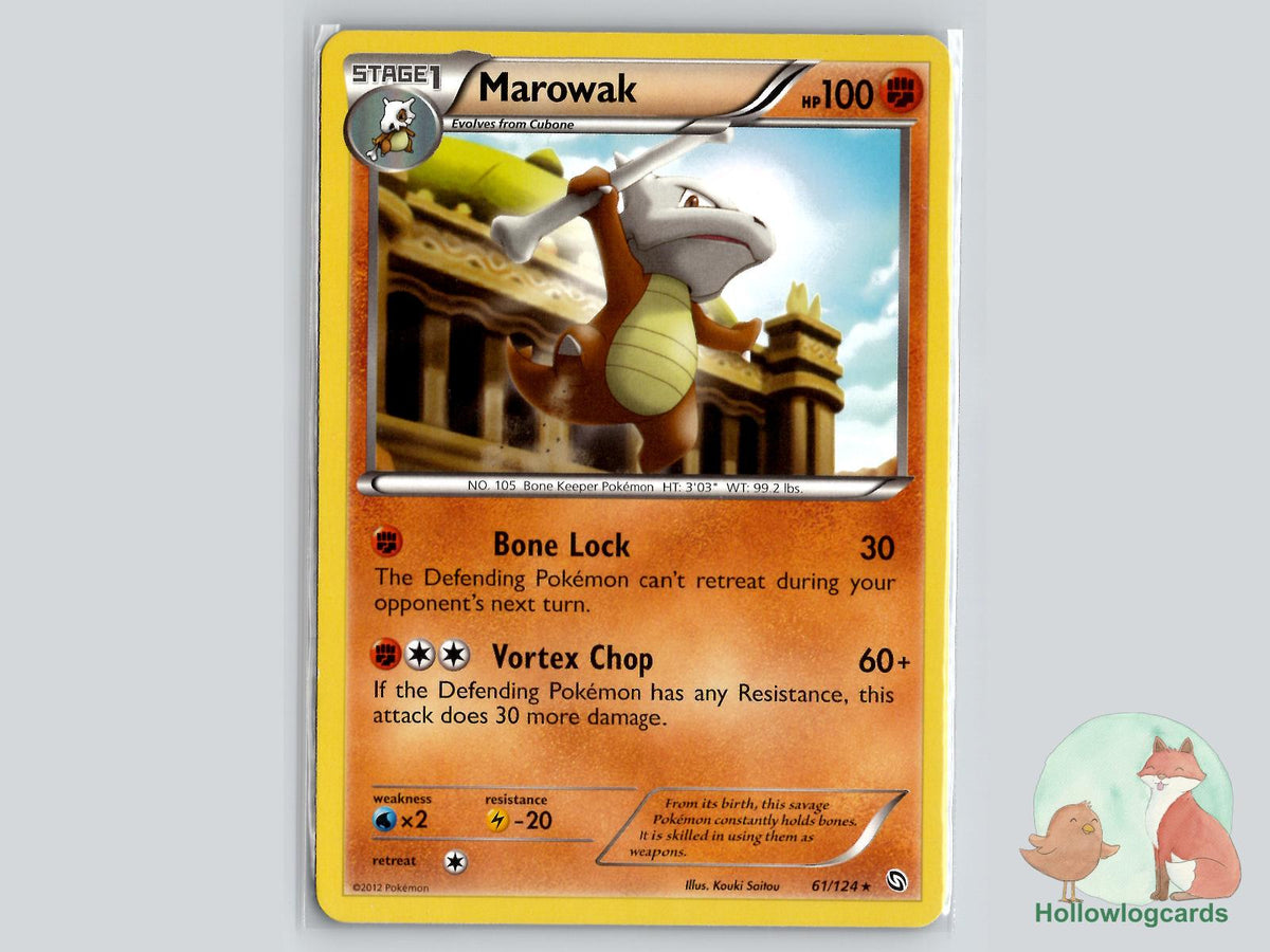 Marowak (61/124) - Dragons Exalted Pokémon Card