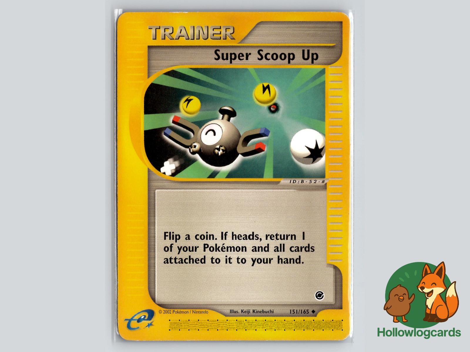Super Scoop Up (151/165) - Expedition Base Set Pokémon Card
