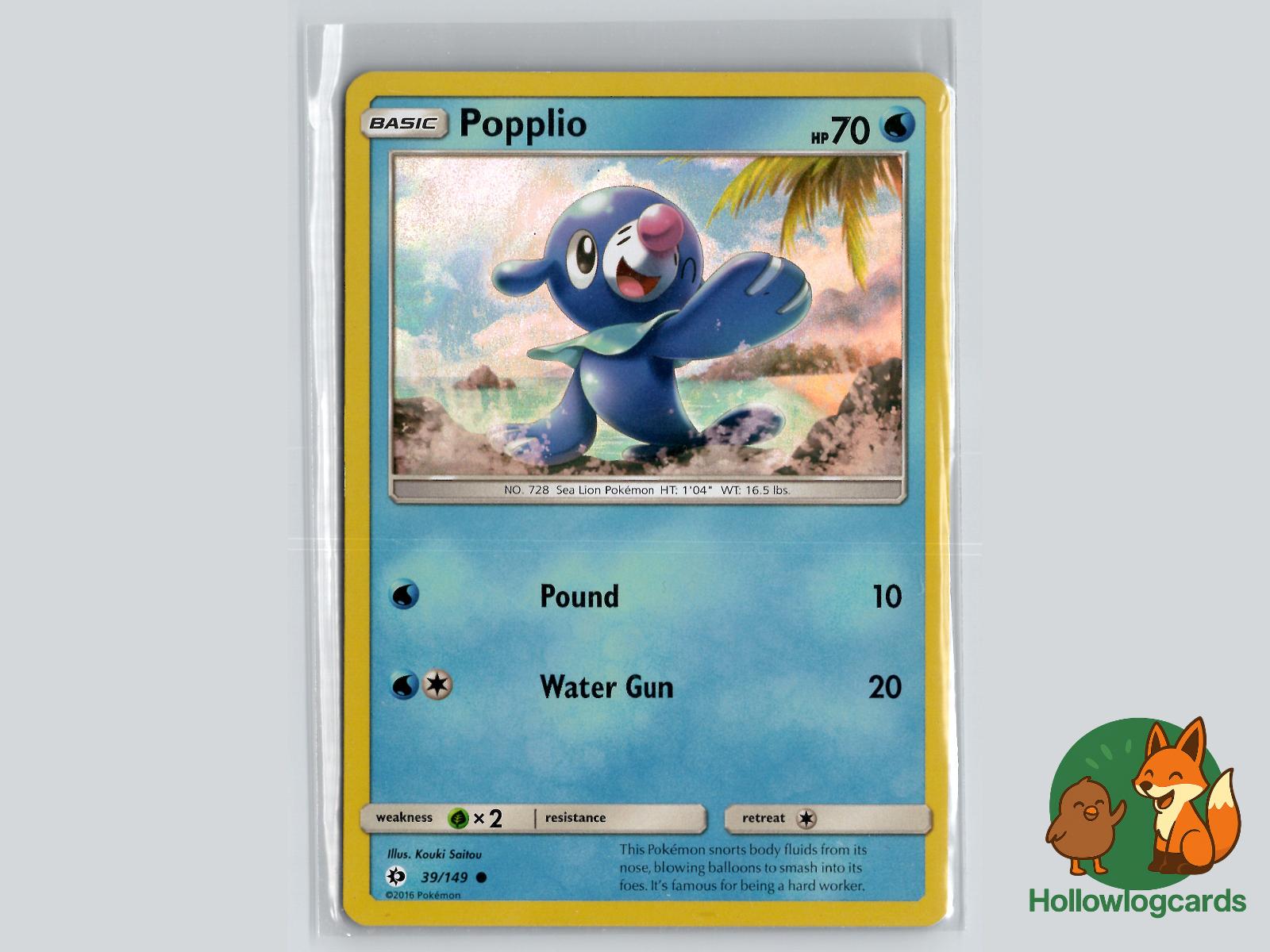 Popplio (039/149) - Miscellaneous Cards & Products Pokémon Card