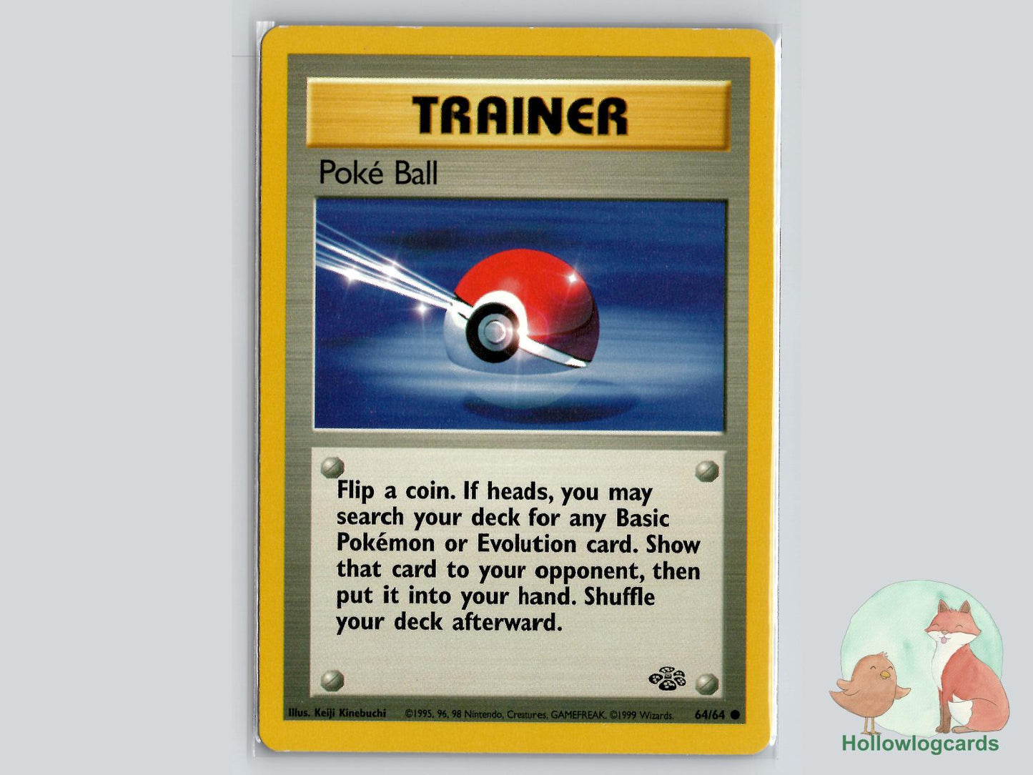 Poke Ball (64/64) - Jungle Pokémon Card
