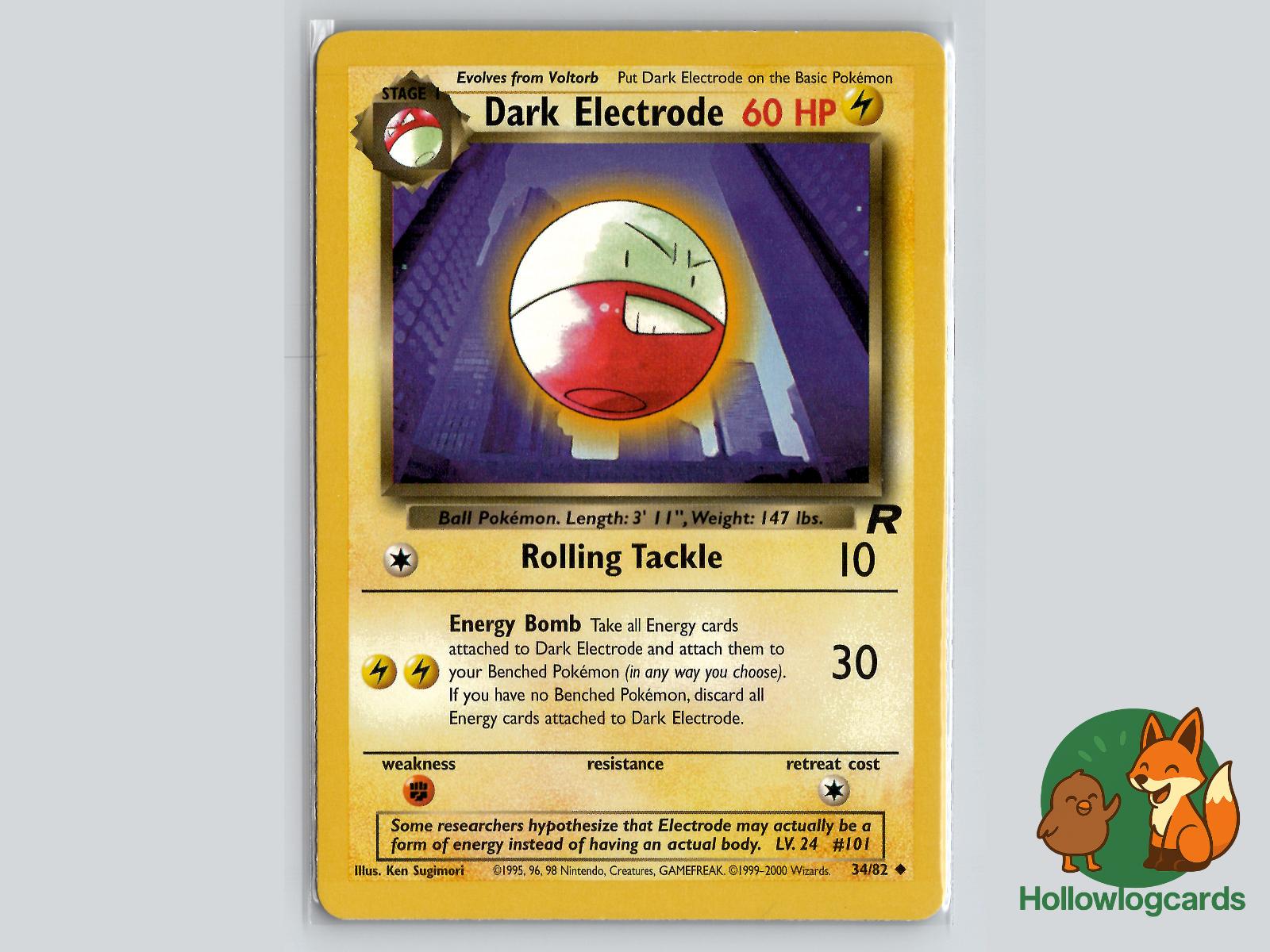 Dark Electrode (34/82) - Team Rocket Pokémon Card