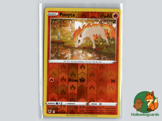 Ponyta (021/189) - Astral Radiance Pokémon Card