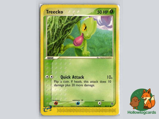 Treecko (80/97) - Dragon Pokémon Card