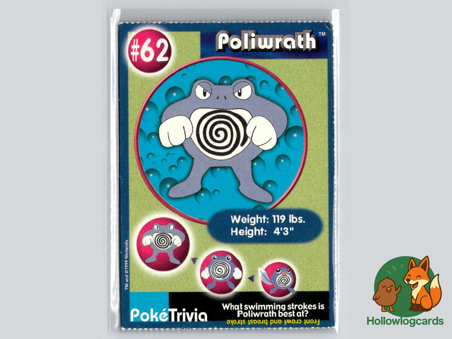 Poliwrath (62) Pokémon Card