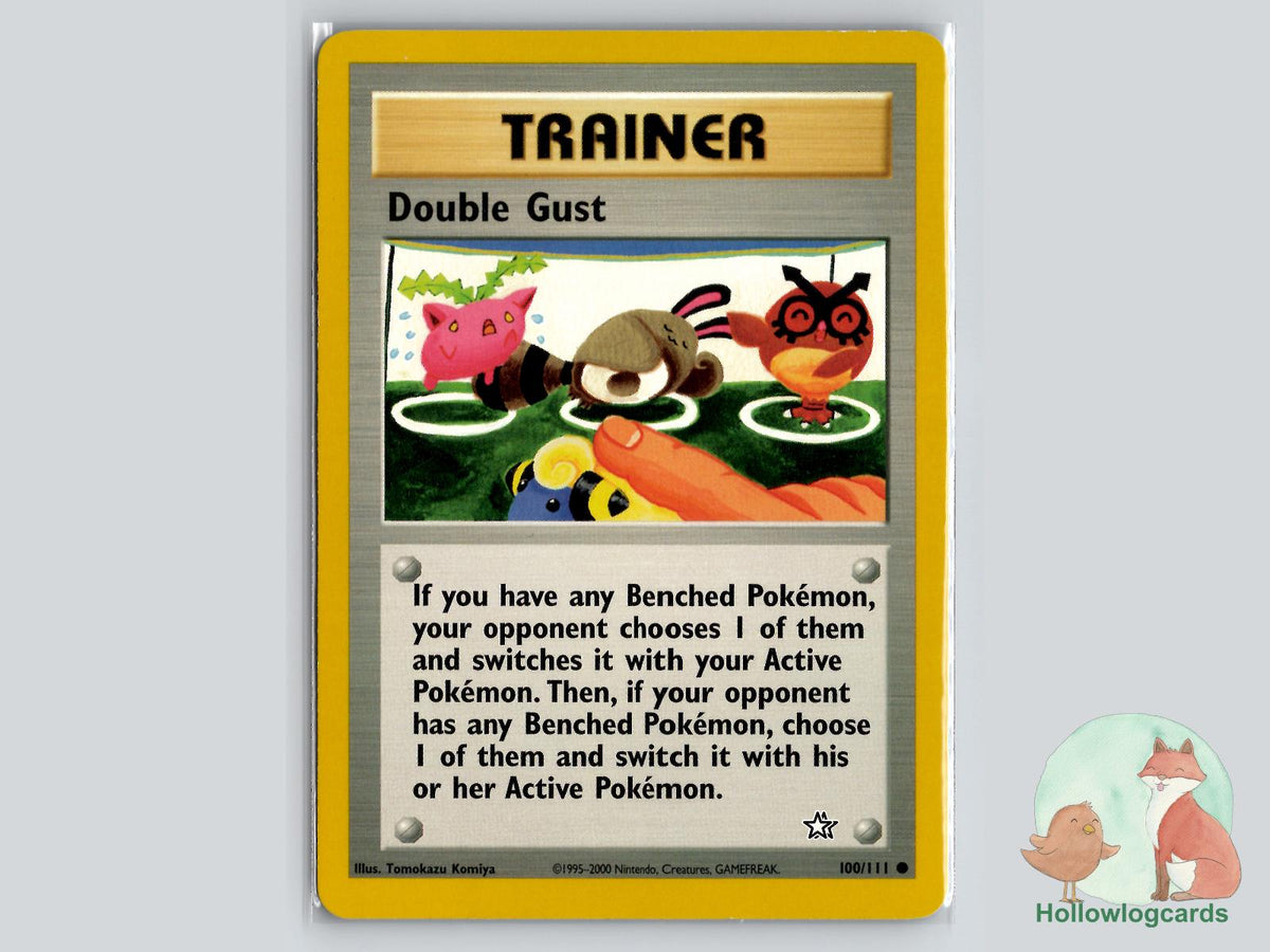 Double Gust (100/111) - Neo Genesis Pokémon Card