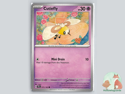 Cutiefly (075/162) - Temporal Forces Pokémon Card
