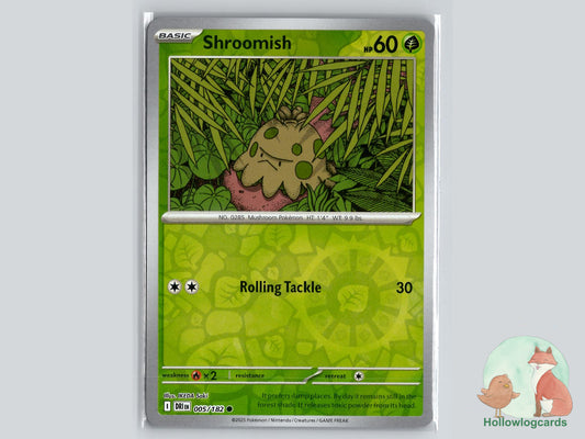 Shroomish (005/182) - Destined Rivals Pokémon Card