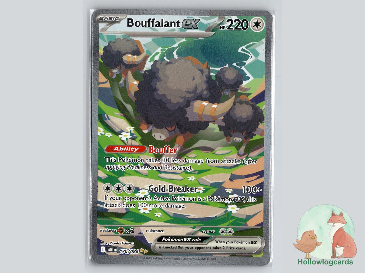 Bouffalant ex (170/086) - White Flare Pokémon Card