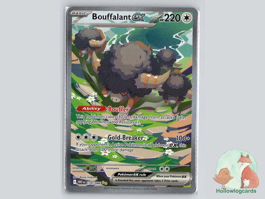Bouffalant ex (170/086) - White Flare Pokémon Card