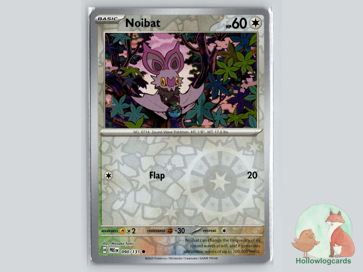 Noibat (090/131) - Prismatic Evolutions Pokémon Card