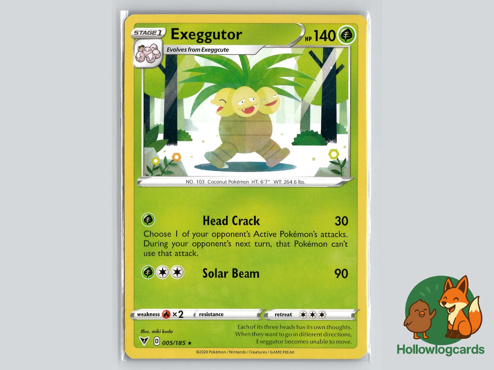 Exeggutor (005/185) - Vivid Voltage Pokémon Card