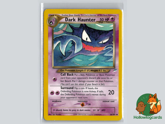 Dark Haunter (36/105) - Neo Destiny Pokémon Card